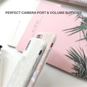 Glitter Dream Shell Phone Case (WHITE) - iPhone