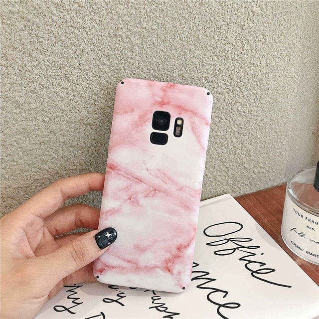 Hard Summer Inspired Marble Phone Case - Samsung Galaxy