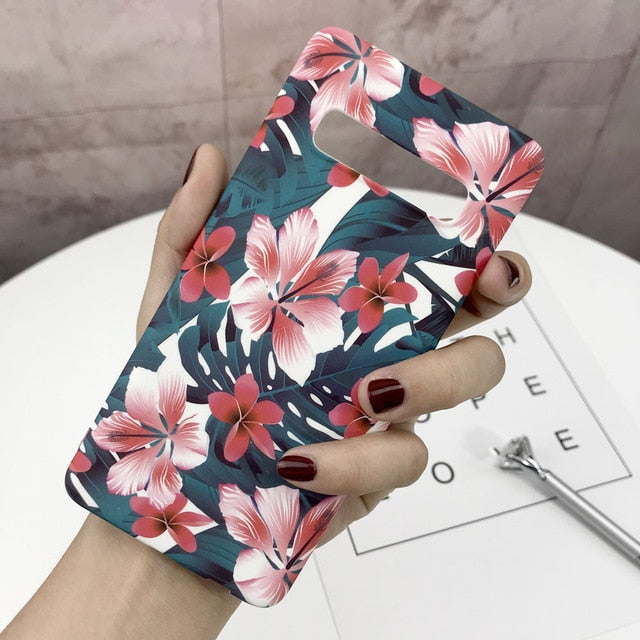 Hard Summer Inspired Floral Phone Case - Samsung Galaxy