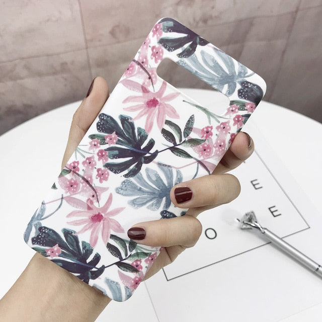 Hard Summer Inspired Floral Phone Case - Samsung Galaxy