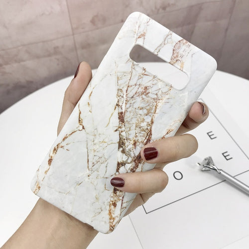 Hard Summer Inspired Marble Phone Case - Samsung Galaxy