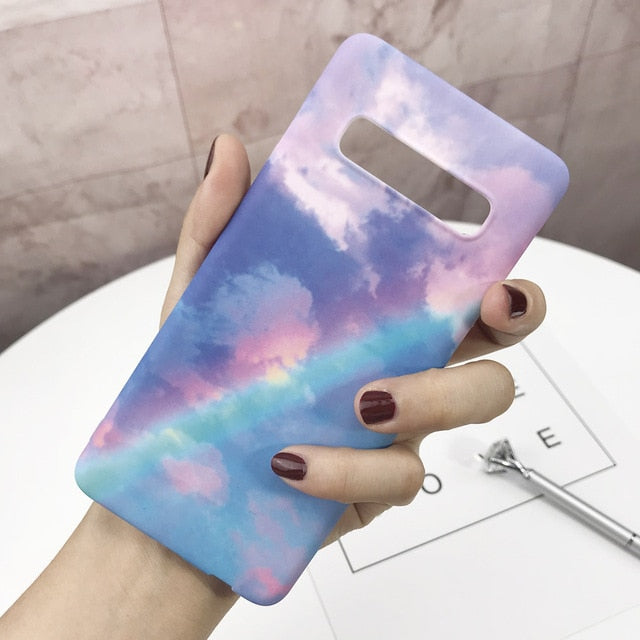 Hard Summer Inspired Marble Phone Case - Samsung Galaxy