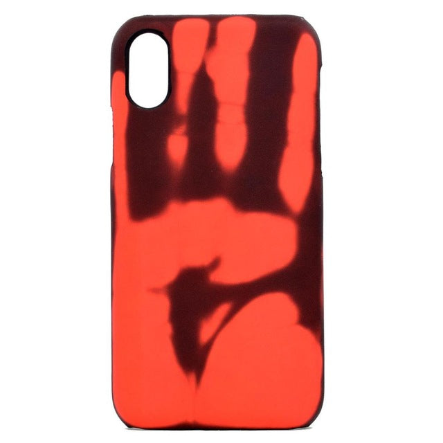 Thermal Heat Induction Phone Case (RED) - iPhone