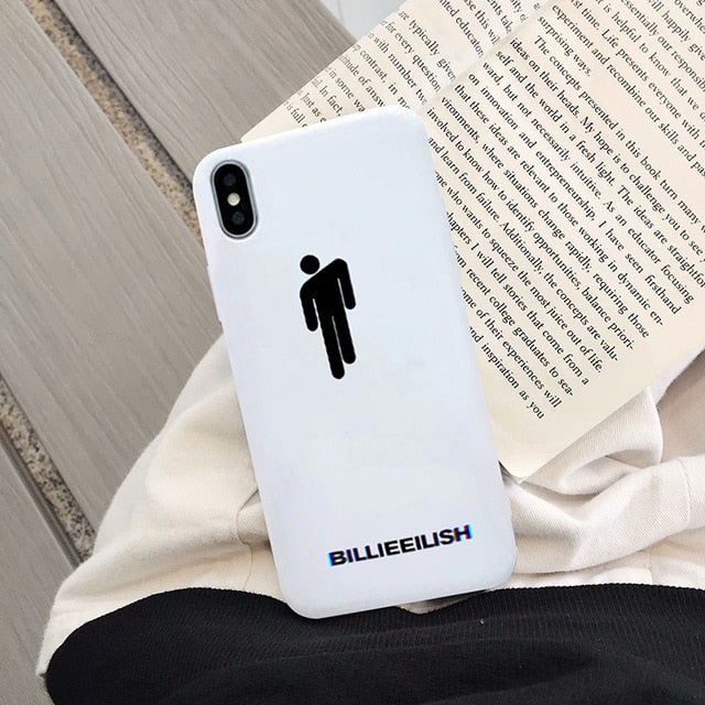 Billie Eilish Logo Phone Case (WHITE) - iPhone