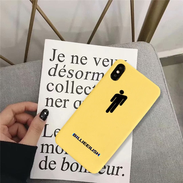 Billie Eilish Logo Phone Case (YELLOW) - iPhone