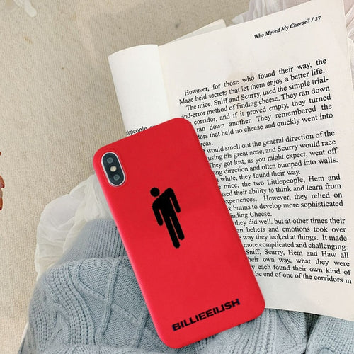 Billie Eilish Logo Phone Case (RED) - iPhone
