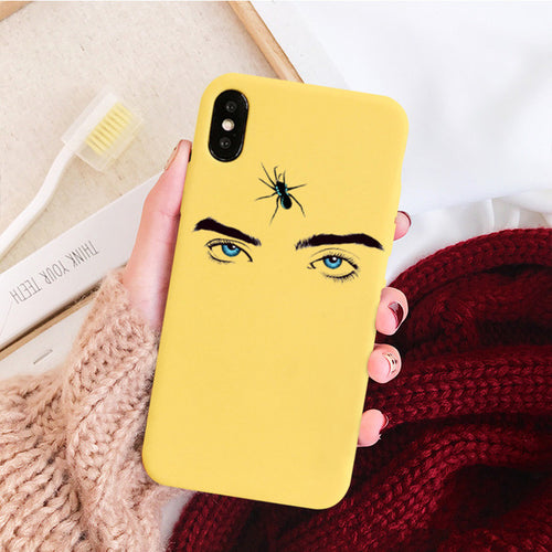 Billie Eilish Spider Eyes Case (YELLOW) - iPhone