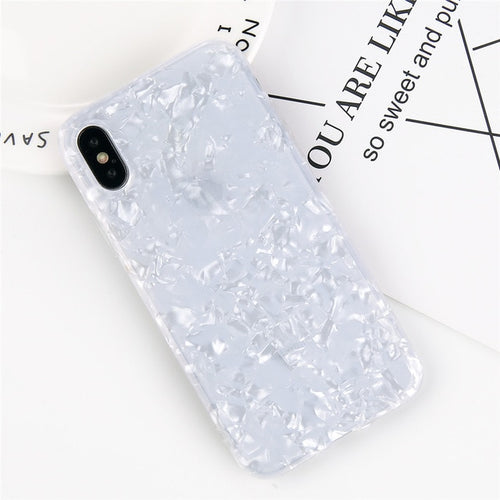 Glitter Dream Shell Phone Case (WHITE) - iPhone