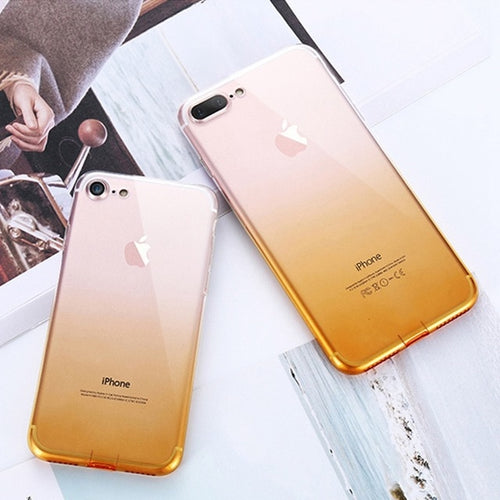Summer Splash Ultra Thin Cases (GOLD) - iPhone