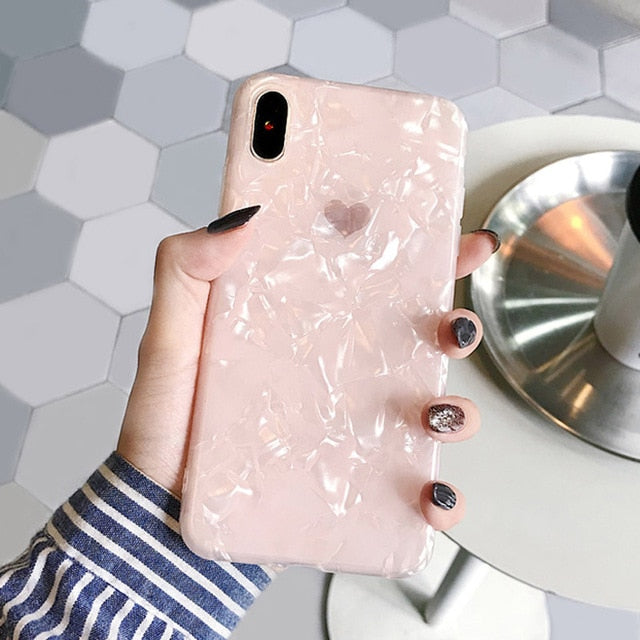 Glitter Dream Shell Phone Case (PINK) - iPhone