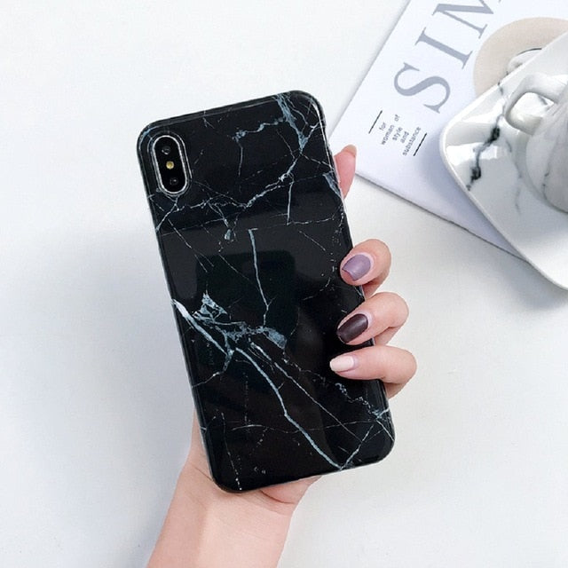 Summer Inspired Marble Phone Cases - iPhone