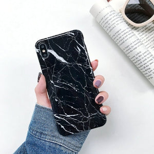 Summer Inspired Marble Phone Cases - iPhone