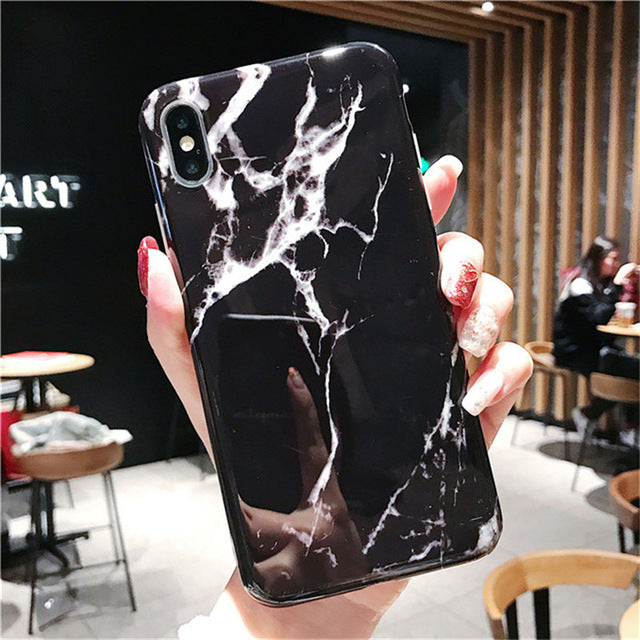 Summer Inspired Marble Phone Cases - iPhone