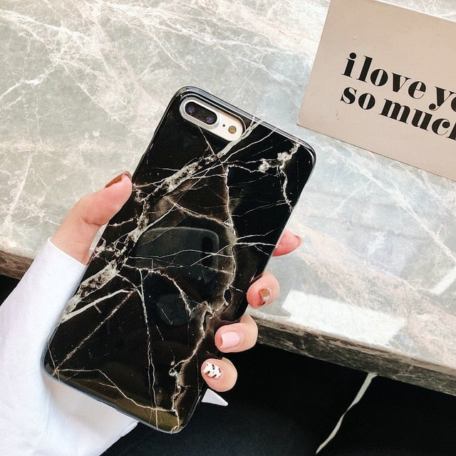 Summer Inspired Marble Phone Cases - iPhone