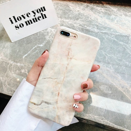 Summer Inspired Marble Phone Cases - iPhone