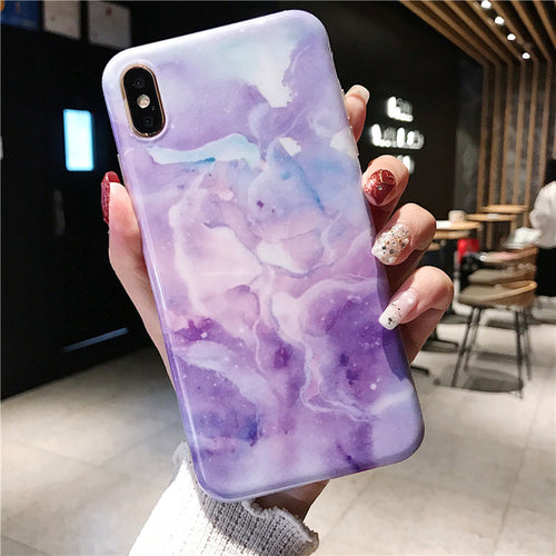 Summer Inspired Marble Phone Cases - iPhone