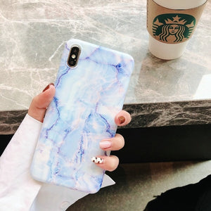 Summer Inspired Marble Phone Cases - iPhone