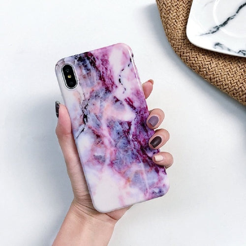 Summer Inspired Marble Phone Cases - iPhone