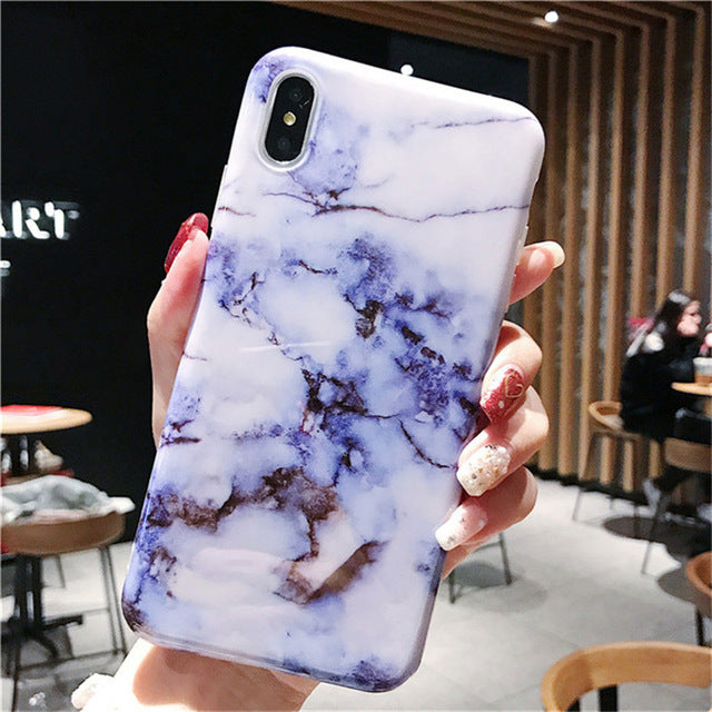 Summer Inspired Marble Phone Cases - iPhone