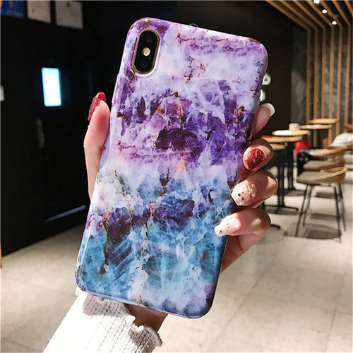 Summer Inspired Marble Phone Cases - iPhone