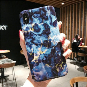 Summer Inspired Marble Phone Cases - iPhone